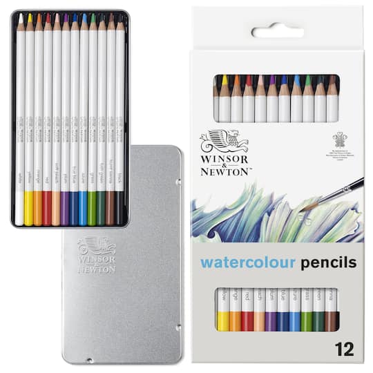 Winsor & Newton® Studio Collection Watercolor Pencil Tin Set